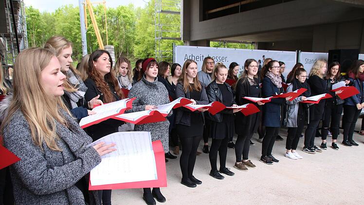 Der Chor des BBZ singt. Thomas Malz