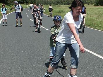 Der nächste autofreie Sonntag im Weißmaintal soll am 5. Mai wieder zahlreiche Radfahrer, Skater, Wanderer und Nordic Walker auf die Strecke zwischen Kauerndorf und Trebgast locken.  Foto: Archiv