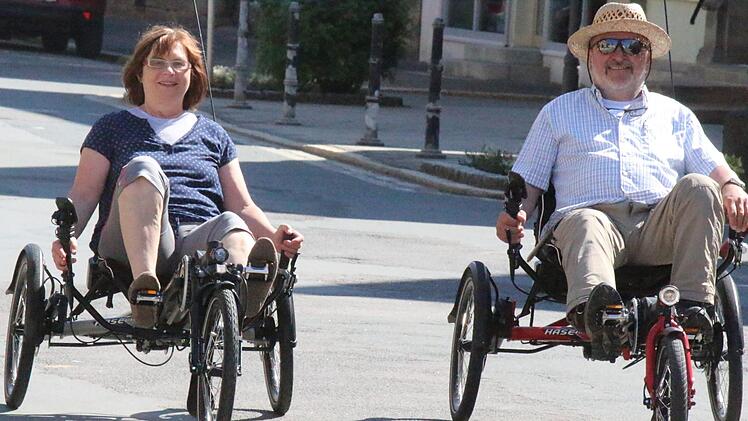 Entspannt im Liegen radeln  Roland Dietz