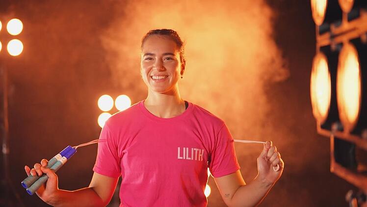 Sichert den Champions den Sieg: Ropeskipperin Lilith Schultheis.