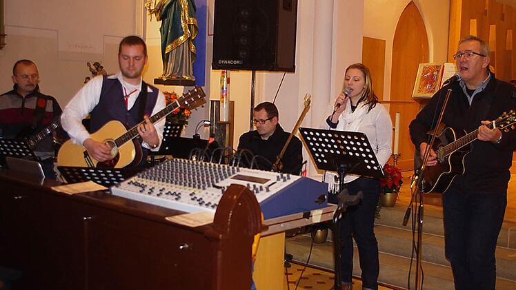 Christina Friedlein und Band Foto: Heike Schülein