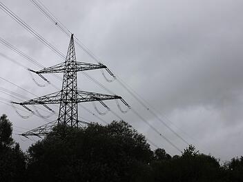 Strommast bei Redwitz Foto: Popp