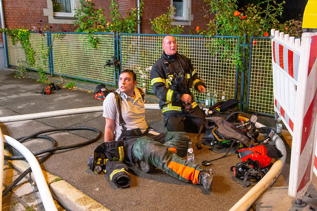 Coburg: Rettungseinsatz nach Brand in Mehrfamilienhaus