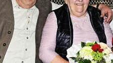 Johann und Theresia Fees feiern diamantene Hochzeit.  Foto: Wirth