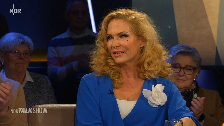 Sonya Kraus war am Freitag zu Gast in der "NDR Talk Show".