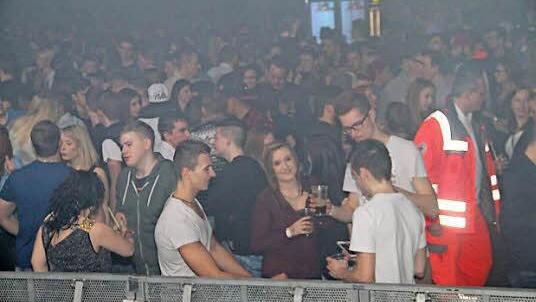 Das Party-Publikum hatte am Samstagabend seinen Spaß bei der vierten Auflage des "Projekt X" Events.