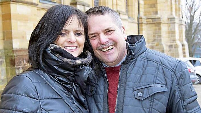 Christine und Wolfgang Schneider verehren die 14 Nothelfer.