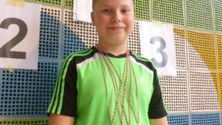 Fünfmal stand Markus Jakob bei den Kreismeisterschaften auf der kurzen Bahn auf dem obersten Treppchen.