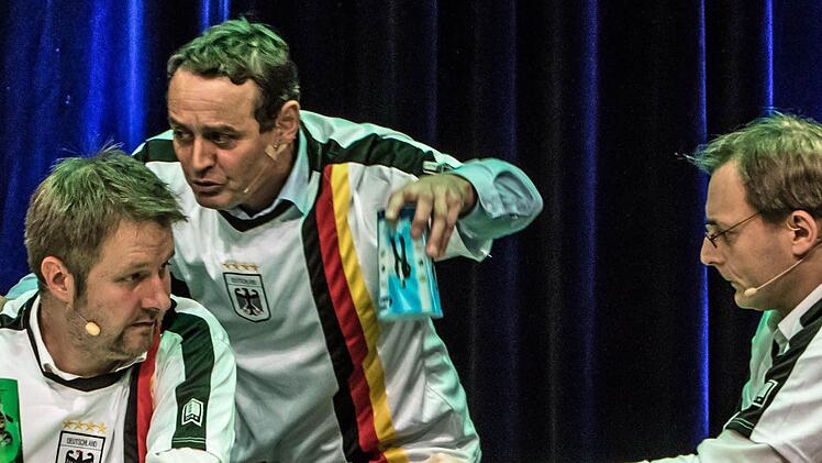 Impressionen vom "TBC"-Gastspiel im Coburger Kongresshaus.Foto: Jochen Berger