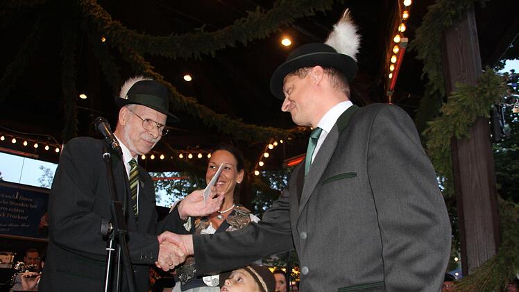 Bei der Proklamation zum Kronacher Freischießen. Foto: Veronika Schadeck