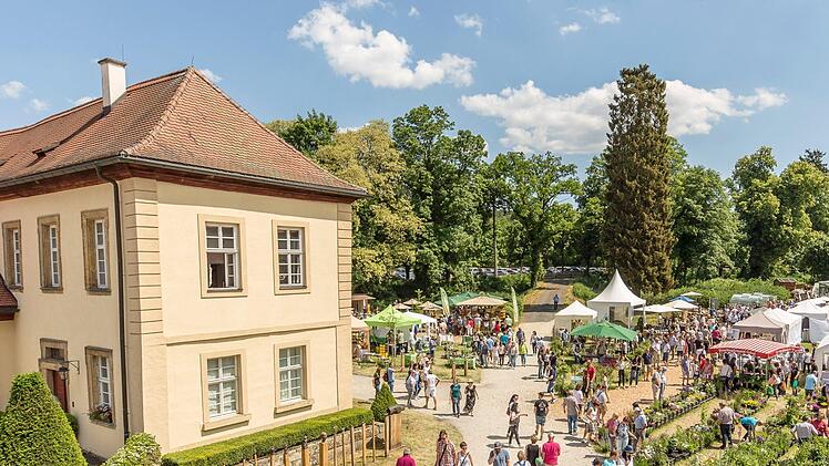Gartenausstellungen rund um Schloss Eyrichshof locken viele Besucher an. Rotenhan