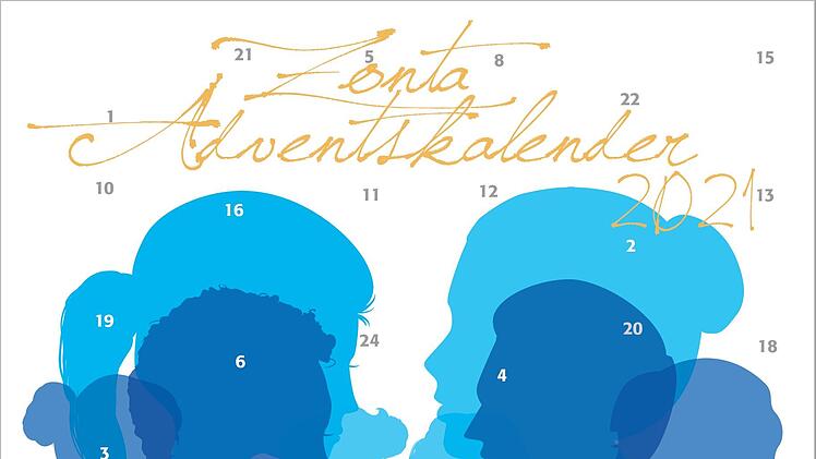 Der neue Zonta-Adventskalender. Copyright: Zonta Club Bad Kissingen-Schweinfurt