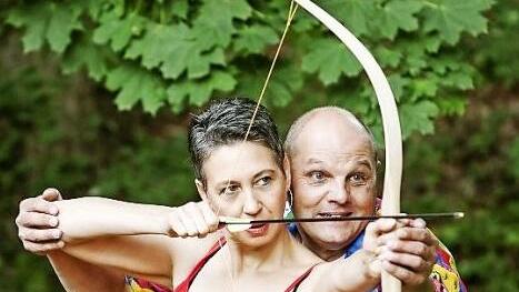 Amors Pfeil wird in der neuen Sommerkom&ouml;die der Kulmbacher "Buschklopfer" abgeschossen. Foto: privat