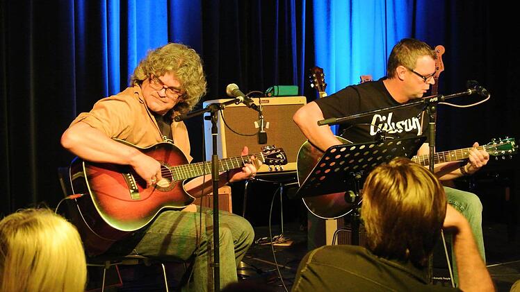 Niko & Blackson (von links) Peter Schönmüller und Niko Wörtman: Foto: Krause