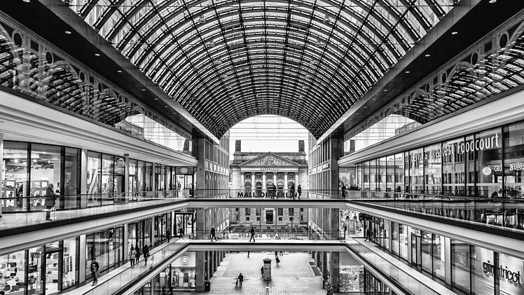 1. Preis "Blickwinkel": Fiona Schönberg, Marktredwitz, für "Mall of Berlin"