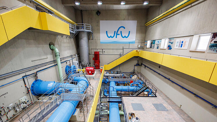 Wasserversorgung in Franken - Trinkwasser-Hochbehälter Nürnberg-Krottenbach
