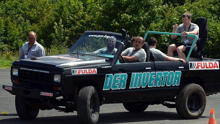 "Bad Kissingen sucht das Superteam" 2016. Hier das team ah computerbusiness GmbH Euerdorf. Foto: Peter Rauch