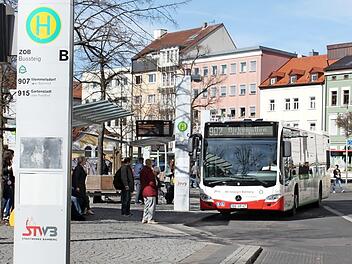 Am Zentralen Omnibus-Bahnhof an der Promenade wurden die Hygieneregeln am Wochenende streng kontrolliert.  Archivfoto: M. Memmel