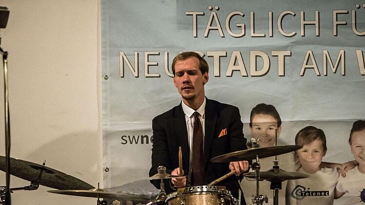 Beste Stimmung: Die Sazerac Swingers gastierten im Rahmen der Jazztage Sonneberg in Ketschenbach.Foto: Jochen Berger