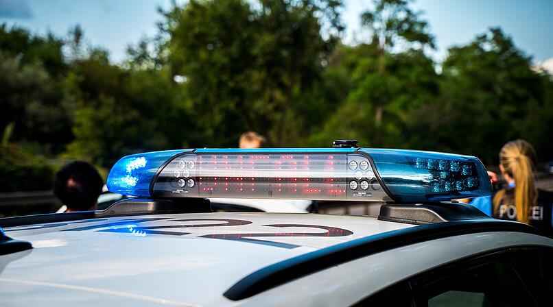 Unfall Polizei Tag Symbol