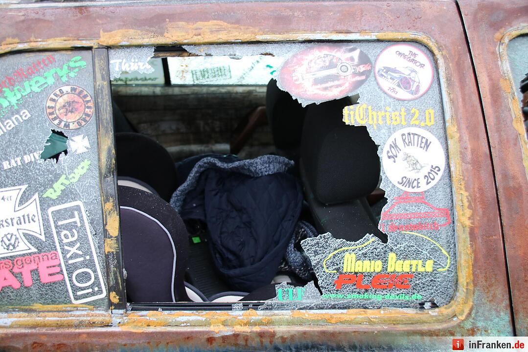 Rat-Look-Auto in Euerdorf gestrandet