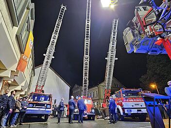 Gefrees: Feuerwehr hat neues Fahrzeug mit Drehleiter - "Sicherheit erhöht sich"