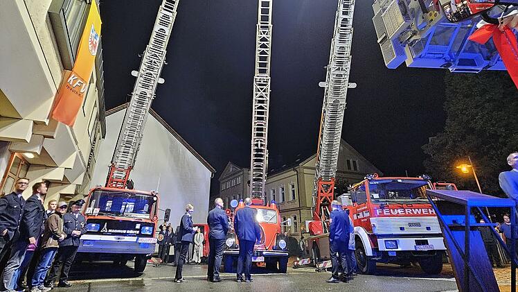 Gefrees: Feuerwehr hat neues Fahrzeug mit Drehleiter - "Sicherheit erhöht sich"