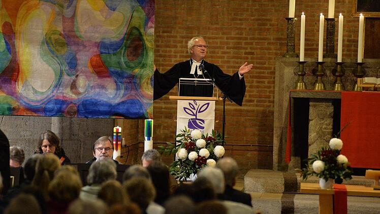 Gottesdienst in der Erlöserkirche in Bamberg am 1.11.2014 Foto: Ronald Rinklef