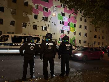 Polizeieinsatz wegen geplanter Räumung in Berlin-Mitte