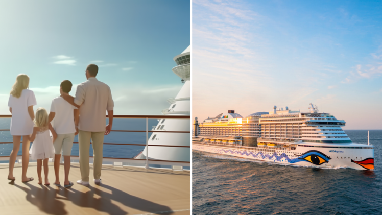 Sommerbrise und Meeresrauschen: Kreuzfahrten sind ideal für Familienabenteuer.