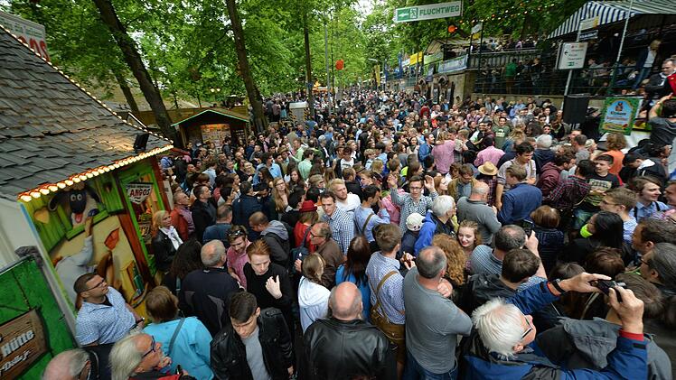 Insgesamt gab es weniger Straftaten auf dem Berg in Erlangen. Foto: Ronald Rinklef.