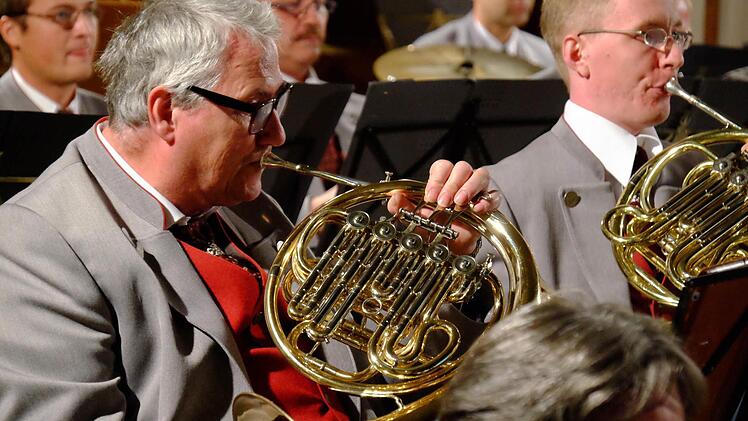 Eschenbacher Musikanten hinterließen bei ihrem Konzert in Kloster Altstadt gewaltigen Eindruck. Foto: Gerd Schaar