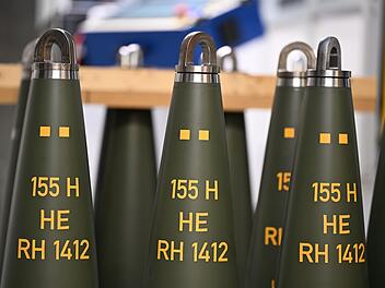 Artilleriegranaten von Rheinmetall