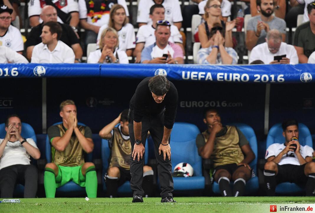 e bittere Niederlage der Deutschen