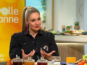 "Nehmt den Druck raus": Ruth Moschner war zu Gast bei "Volle Kanne" im ZDF.