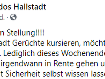 Das griechische Restaurant Rhodos in Hallstadt ist diese Woche geschlossen. Deshalb kursieren nun Gerüchte um den Griechen.
