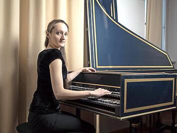 Agata Meissner ist beim Konzert im Schlossgewölbe als Solistin am Cembalo und als Begleitung von Friederike Klek zu hören. Foto: PR