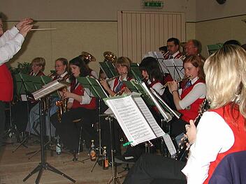 Mit einem Konzert feierte die Spirkenländer Blasmusik ihr zehnjähriges Bestehen. Foto.: Stefan Geiger