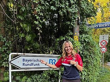 Marie-Theres Franz: Dank Traumtor Gast bei Blickpunkt Sport
