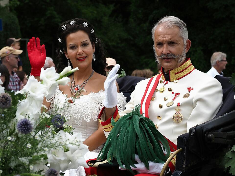 Das Historienspektakel zog wieder Tausende von Besuchern an.
