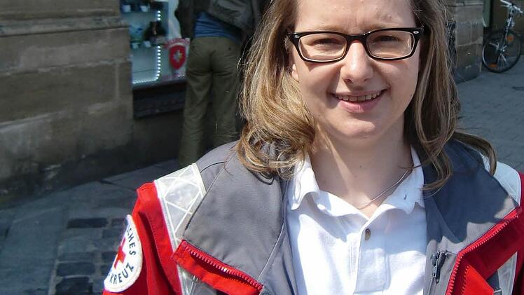 Stefanie Lieb und viele andere sind für das Bayrische Rote Kreuz im Einsatz. Foto: Jürgen Freitag