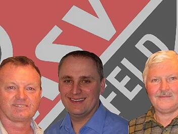Nachdem der dreiköpfige Vorstand des ASV Hollfeld - von links: Vorsitzender Alfred Arnold, 3. Vorsitzender Harald Hoch und 2. Vorsitzender Heinz Weggel - vergangene Woche zurückgetreten ist, werden nächsten Dienstag die Mitglieder informiert. Bei der Versammlung im Sportheim soll eine neue Führungsriege gefunden werden.  Fotos: Archiv