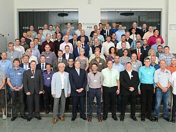 Seit 25 Jahren engagieren sich diese Jubilare im Unternehmen Schaeffler AG in Schweinfurt, Elfershausen und Eltmann. Foto: Schaeffler