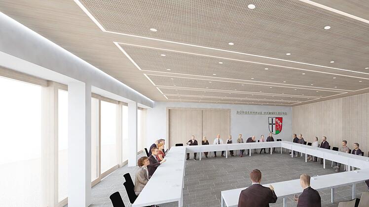 Rats- und MultifunktionssaalFoto: Raum3 Massari und Partner; SRAP