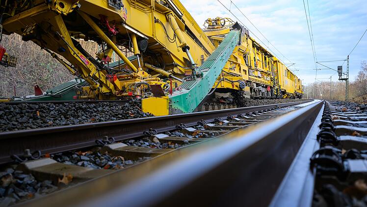 Bauarbeiten an der Anhalter Bahn