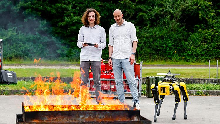 KI-Roboter soll Waldbrände löschen