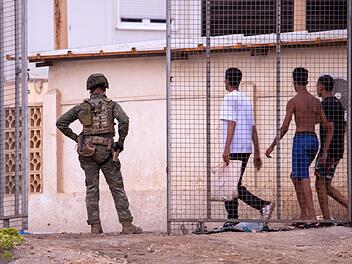 Migranten in Spanien - Ceuta