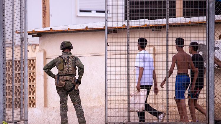 Migranten in Spanien - Ceuta