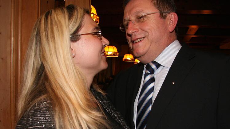 Auch der CSU-Kreisvorsitzende Henry Schramm ist in Presseck dabei.