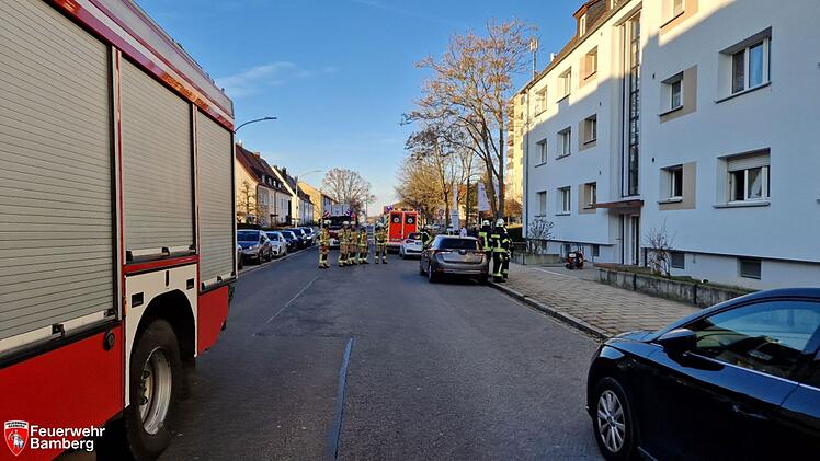 Wohnungsbrand in Bamberg - Bewohner verletzt